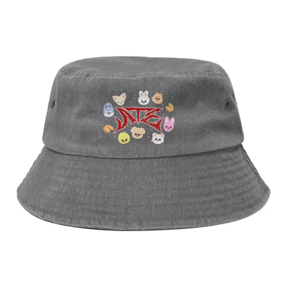 ATE Strayed Kid Bucket Hat For Women Men Beach Sun Hat