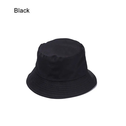 Fashion Cotton Casual Bucket Hat Candy Color Sun Caps Fisherman Cap