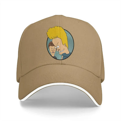Beavis and Butthead Funny Sarcastic Cartoon Funny Unisex Baseball Caps