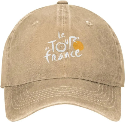 Tour De France Baseball Cap Fashion Men Womens Baseball Caps Washable