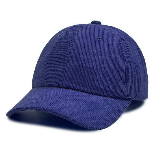 Solid Color Corduroy Baseball Cap For Adults