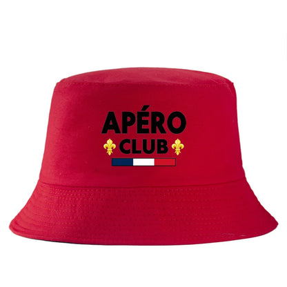 Fashion France Apero Club Bob Reversible Bucket Hat