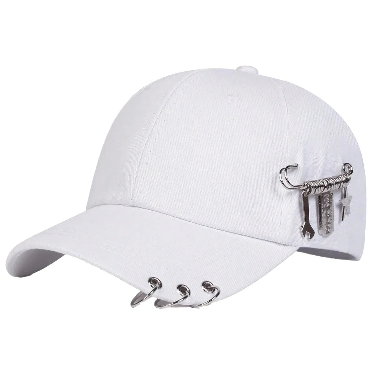 Unisex Personalized Iron Ring Baseball Caps