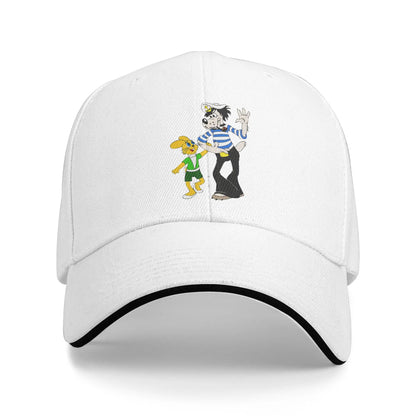 Retro Nu Pogodi Wolf and Hare Baseball Cap