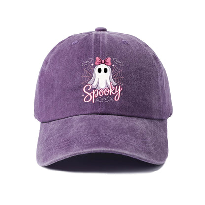 Sleepy Ghost Graphic Baseball Cap