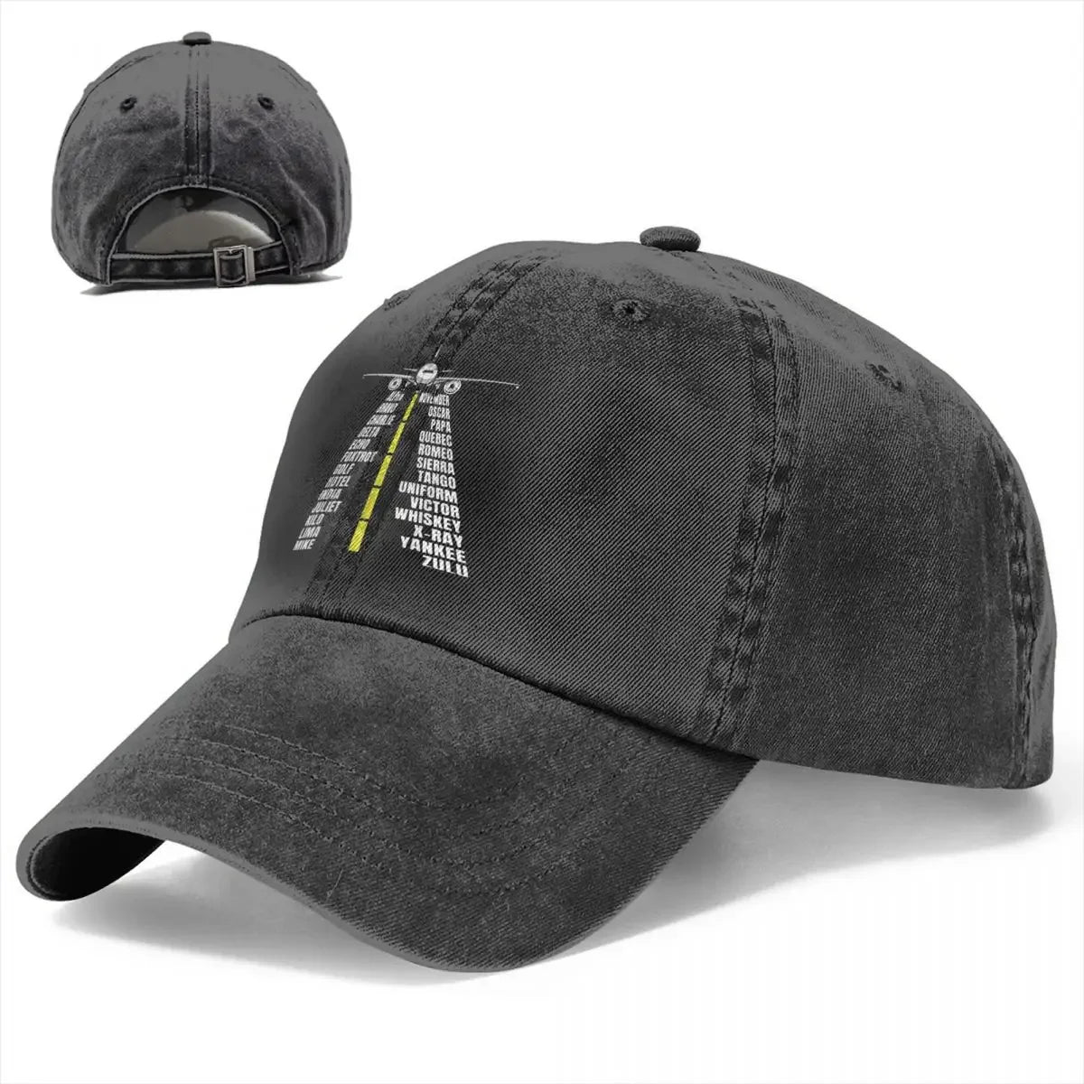 Phonetic Alphabet Aircraft Unisex Baseball Cap