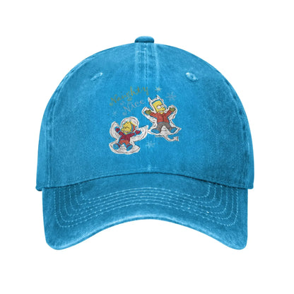 The S-simpson Bart and Lisa Christmas Summer Hip Hop Hats Baseball Caps
