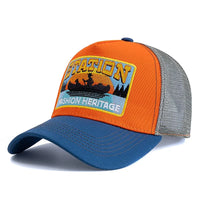 Navy Blue Orange