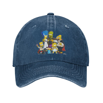 The S-simpson Family Treehouse of Horror Casual Baseball Cap