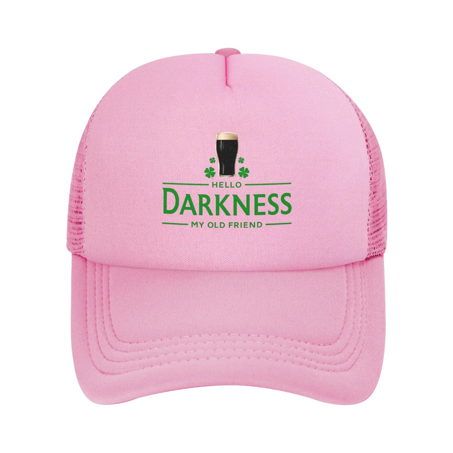 Hello Darkness My Old Friend Irish Beer Baseball Caps