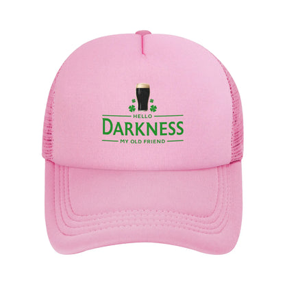 Hello Darkness My Old Friend Irish Beer Baseball Caps