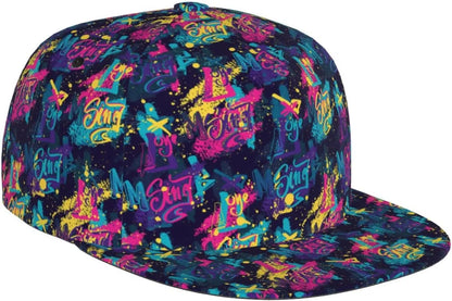 Graffiti Snapback Hat For Men Women Hip-hop