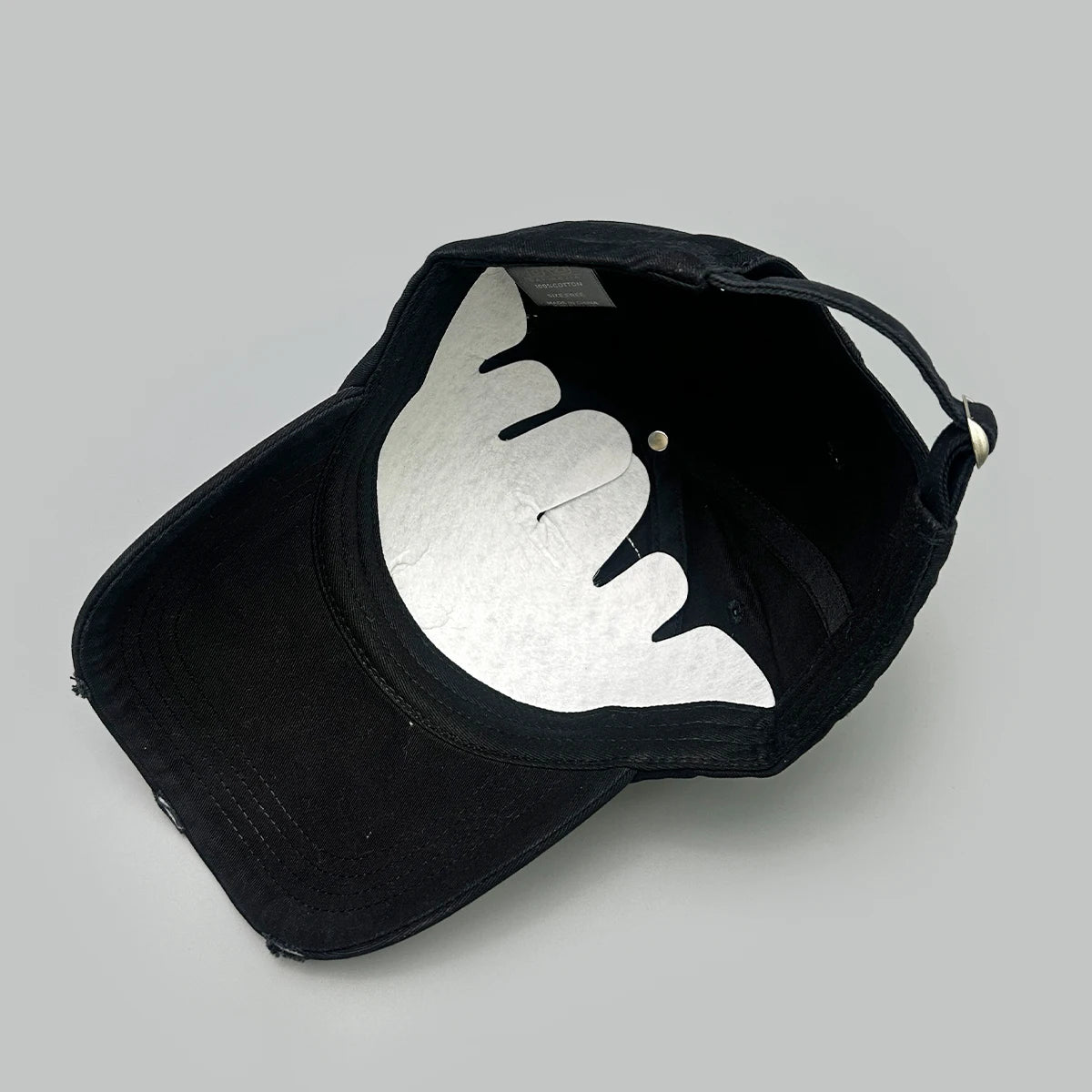 Broken Style Cross Star Letter Embroidery Baseball Hats