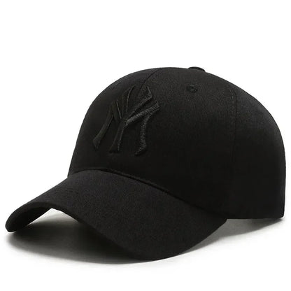 Trendy Embroidered Letter Baseball Cap Korean Fashion For Women Men