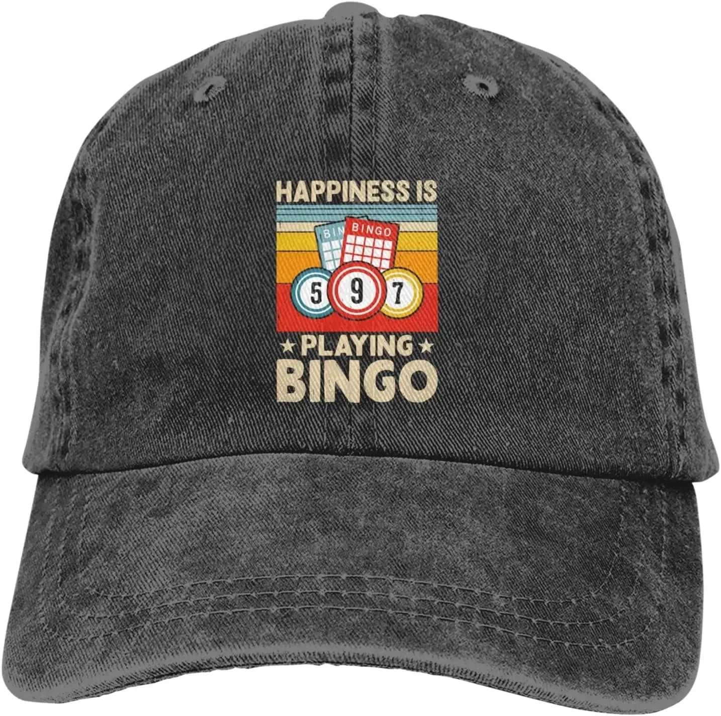 Crazy Bingo People Baseball Cap