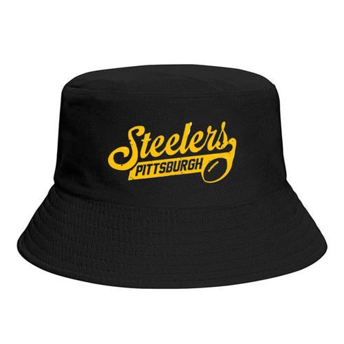 New Vintage Steelers Spring Summer Bucket Hat Fisherman Hat