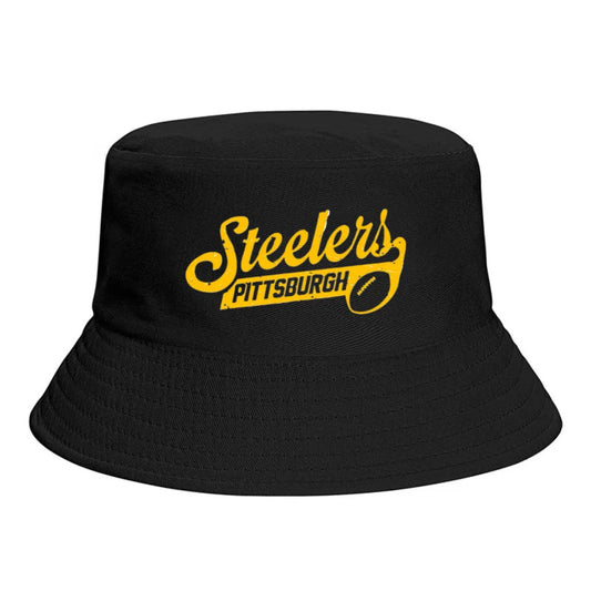 New Vintage Steelers Spring Summer Bucket Hat Fisherman Hat