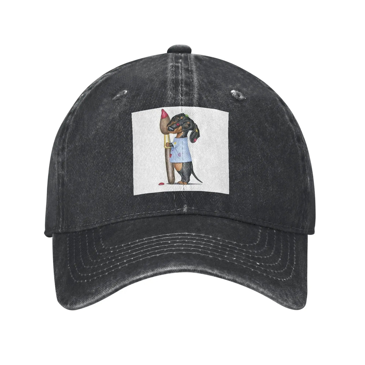 Dachshund Dog Art Baseball Cap