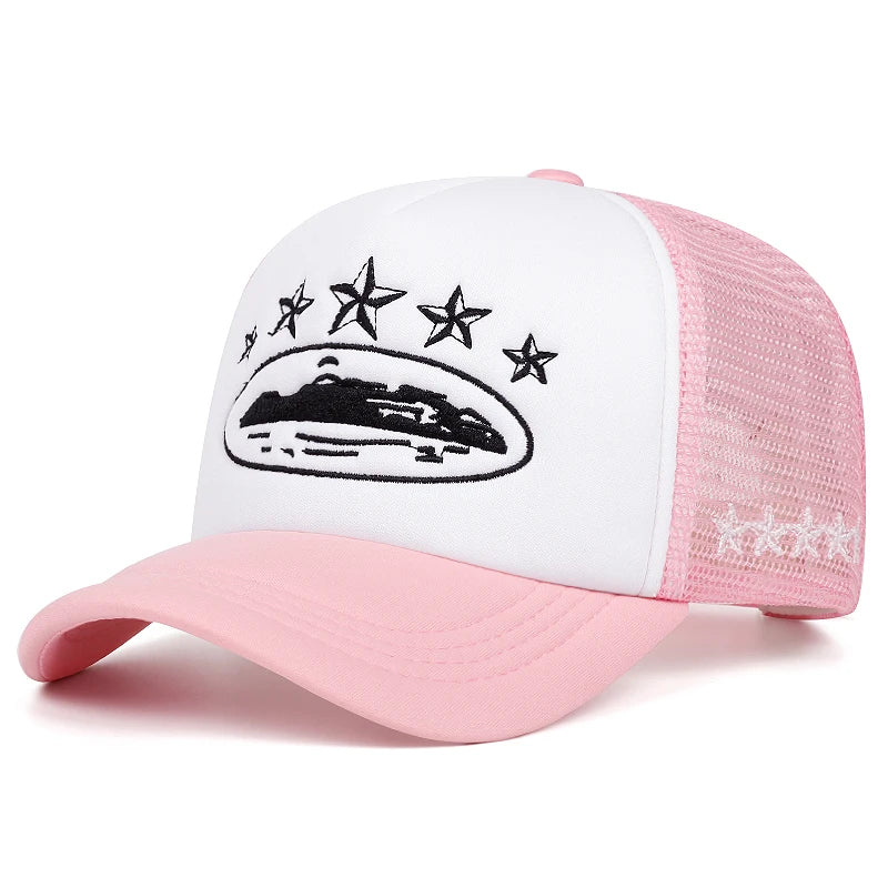 New Five Star Embroidered Men's Trendy Baseball Hat