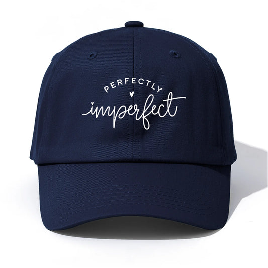 PEEFECTLY IMPERFECT Print Baseball Cap For Adults