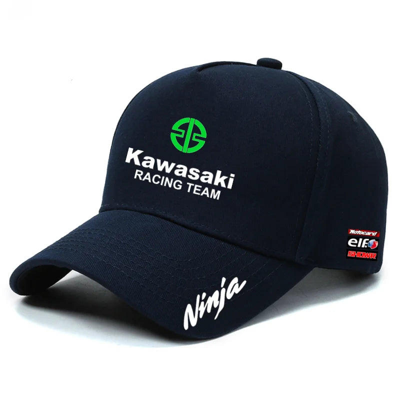Kawasaki Motorcycle World Championship Baseball Hat Cycling Enthusiasts