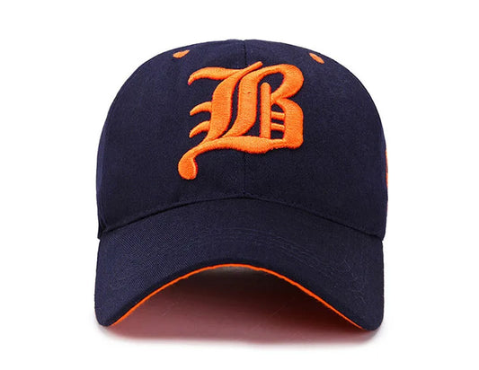 Men Women's Baseball Cap Summer Cotton Hat Embroidery Snapback Hip-Hop Cap