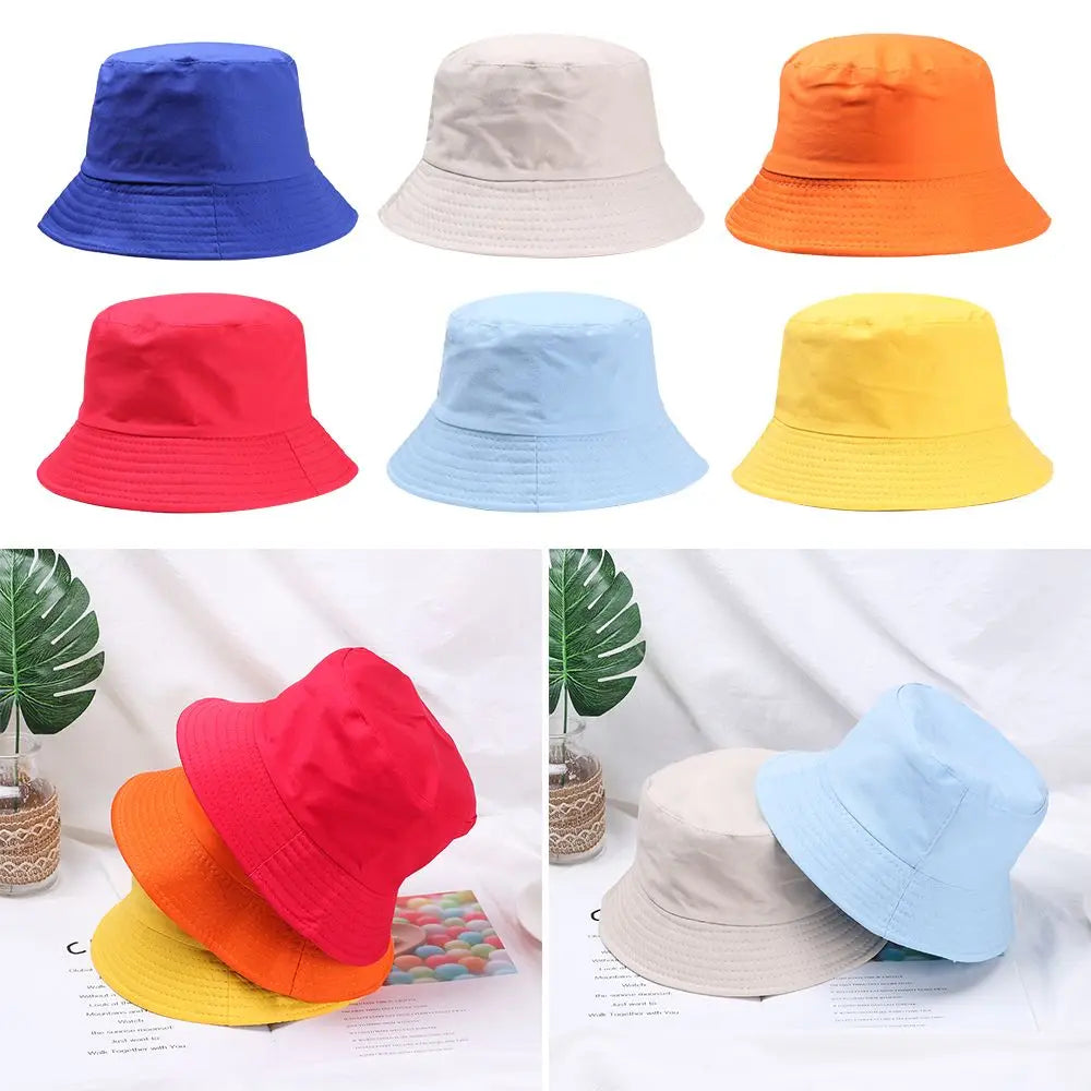 Children Outdoor Hat Summer Foldable Bucket Hat