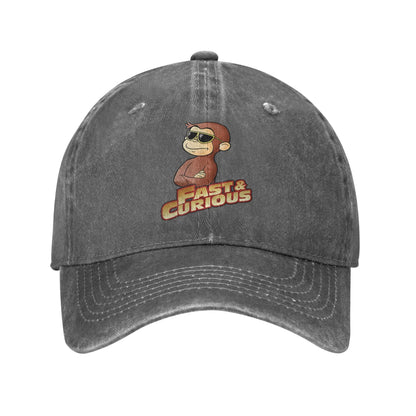 Summer Curious George Baseball Cap