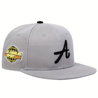 Unisex Gothic Letter Embroidery Hip-hop Hats Baseball Caps Snapback Caps