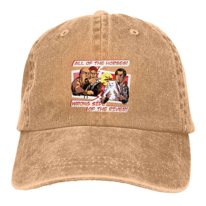 Wrong Side Of The River Cat Meme Baseball Cap