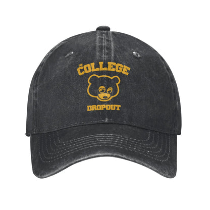 Graduation Bear Rapper Baseball Caps