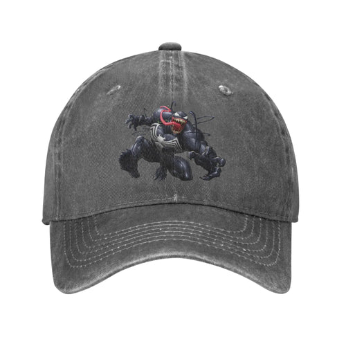 Spider Man Venom Leaping Forward Spiderman Men Women Baseball Cap
