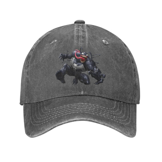 Spider Man Venom Leaping Forward Spiderman Men Women Baseball Cap