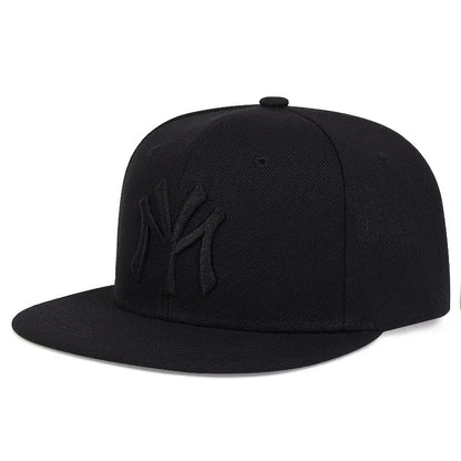 Unisex Letter Embroidery Hip-hop Hats Snapback Cap Baseball Caps Sunscreen Hat Sports Cap