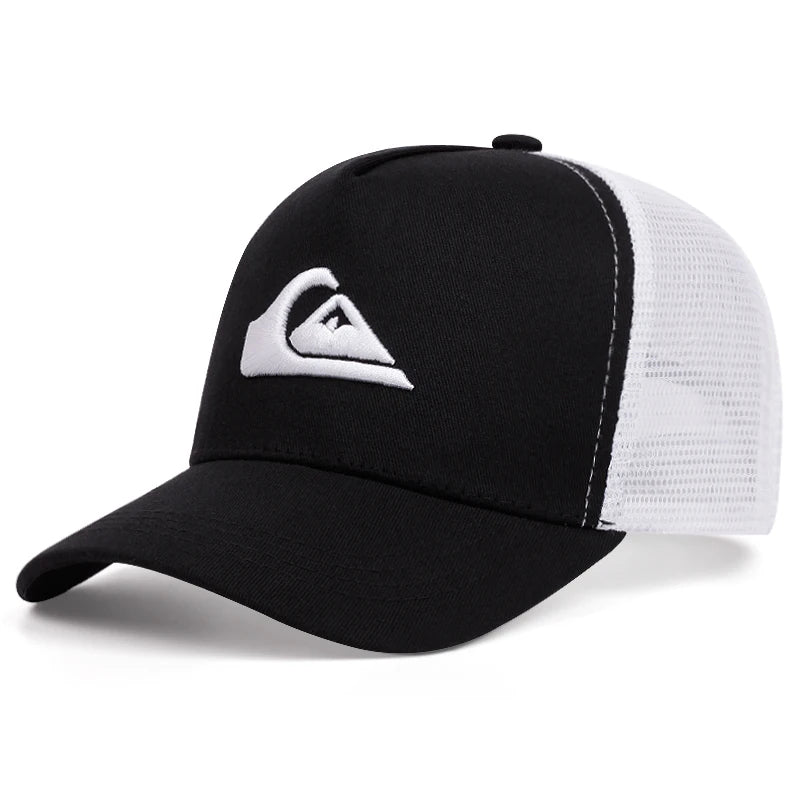 Simple Symbol Triangle Surfing Embroidery Outdoors Baseball Cap