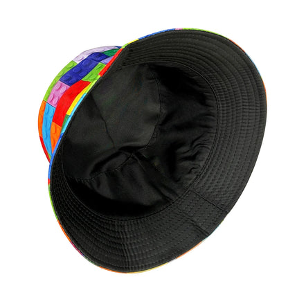 Personalized Building Block Puzzle Fisherman's Hat, All-Season Bucket Hat