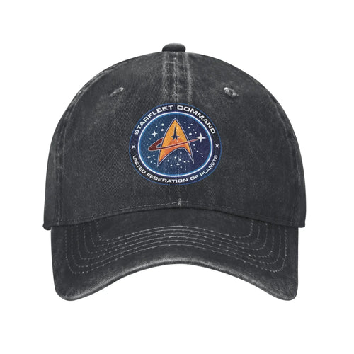 Star Treks Logo Starfleet Trucker Hat Outfit Baseball Cap