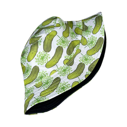 Creative Cucumber Pattern Printed Bucket Hat