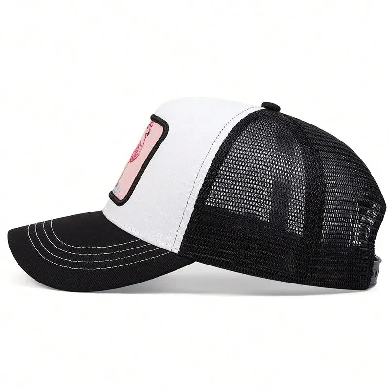 Unisex Flamingo Patch Embroidery Baseball Caps Spring Summer