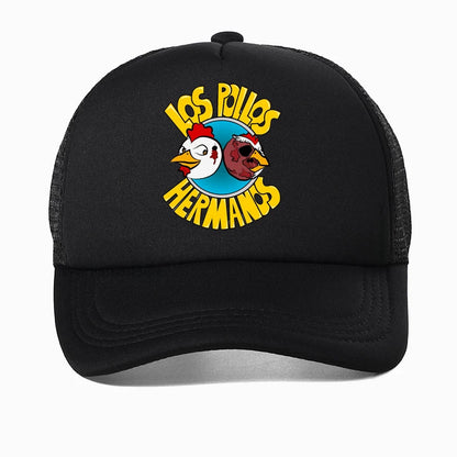 Los Pollos Hermanos Funny Breaking Bad Mesh Baseball Cap