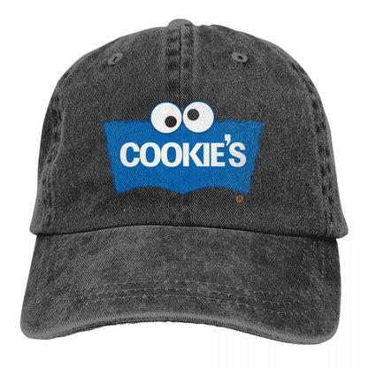 Cookie Monster Merch Men Women Baseball Caps