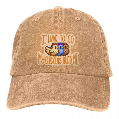 Baseball Cap Stardew Valley Game Abigail Sebastian Caps