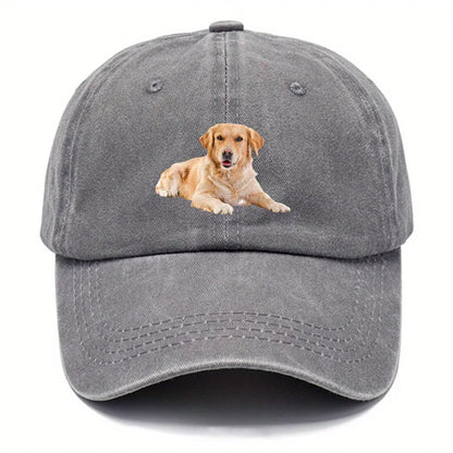 Golden Retriever Printed Baseball Cap For Both Men And Women