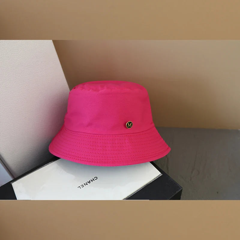 Solid Color Summer New Fisherman Hat