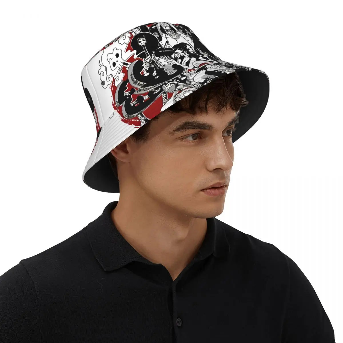Streetwear One Piece Anime Bucket Hat