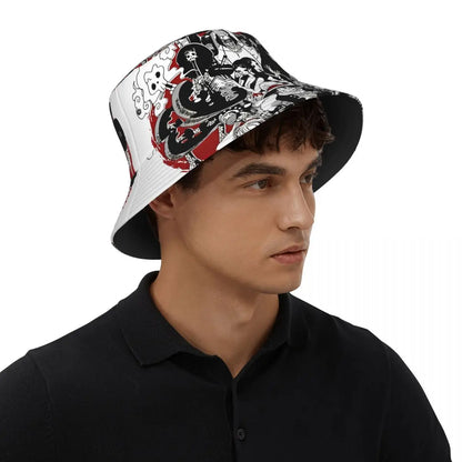 Streetwear One Piece Anime Bucket Hat