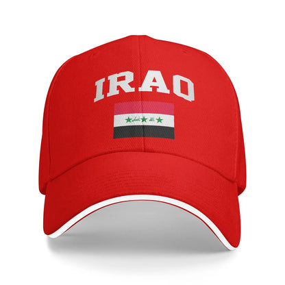 Women Men Iraq Flag Iraqi Outdoor Hat  Sun Cap Casual Baseball Cap