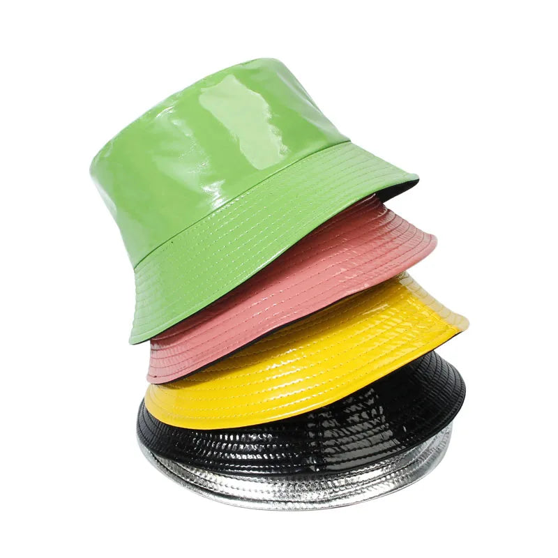 Fashion Shiny Hip Hop Bucket Hat