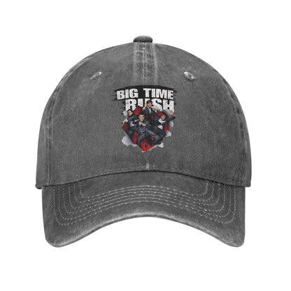 Big Time Rush Music Band Washed Baseball Cap