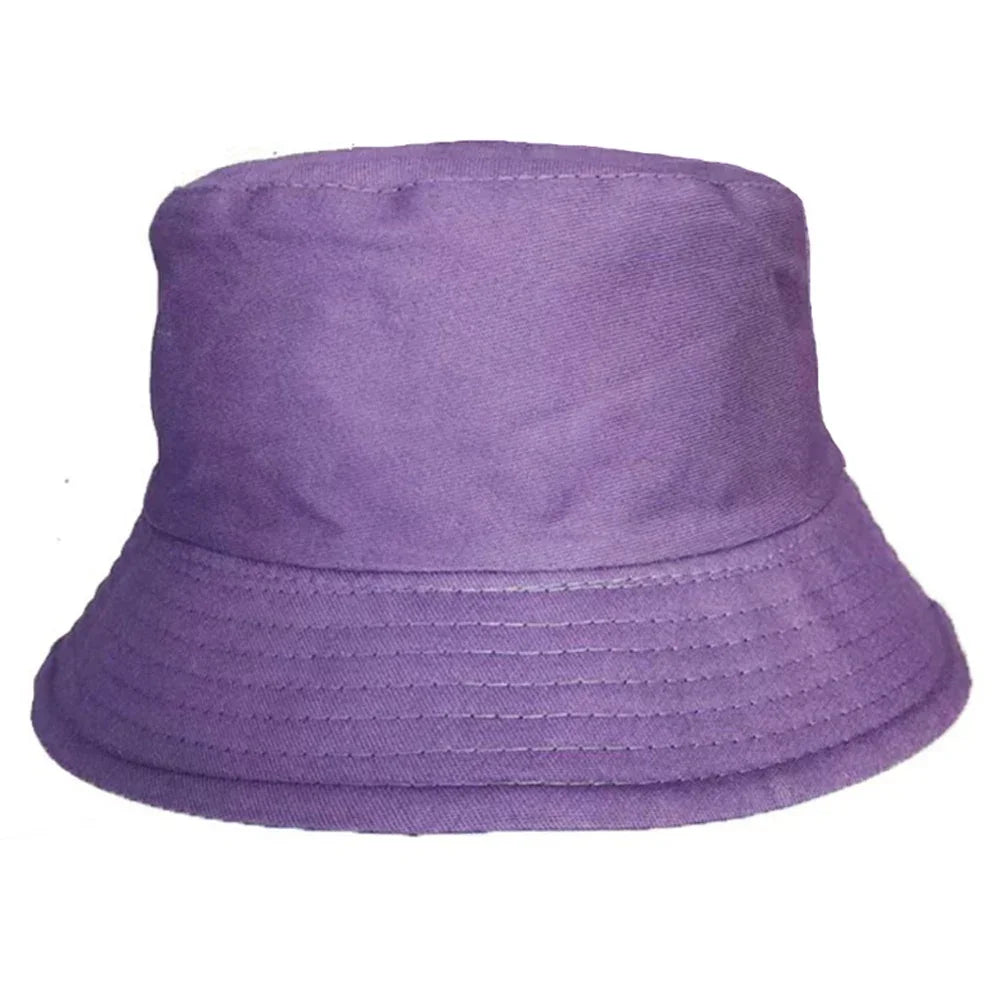 Fashion Denim Washed Bucket Hat Retro Foldable Sun Hat For Women Men